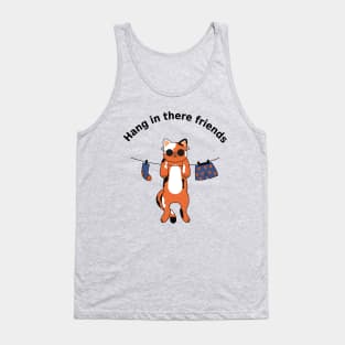 cute orange cat , funny cat, cute pet Tank Top